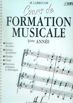 Cours de formation musicale Vol. 5