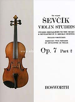 Violin Studies. Studies Preparatory to the Shake & Development in Double Stopping, op. 7 Part 2
