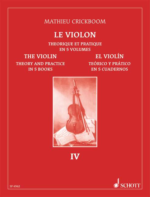 El violín teórico y práctico en 5 cuadernos, IV