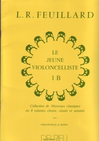 Le jeune violoncelliste, vol. 1 B, violoncelle et piano