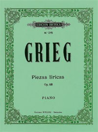 Piezas líricas, opus 12, para piano