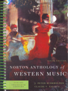 Norton Anthology of Western Music. V III: Twentieth Century