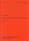 Sonaten und Partiten für Violine solo (BWV 1001-1006)