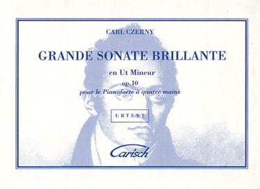 Grande Sonate Brillante en Ut Mineur, op. 10, pour le Pianoforte à quatre mains, Urtext. 9788872076729