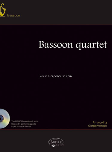 Bassoon quartet. 9788850715718