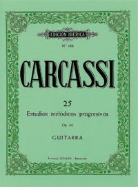25 Estudios melódicos progresivos, Op. 60, guitarra