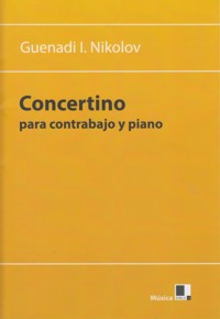 Concertino para contrabajo y piano. 9788496875920