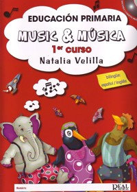 Music & Música, vol. 1 (Alumno). Educación primaria + DVD. 9788438712818