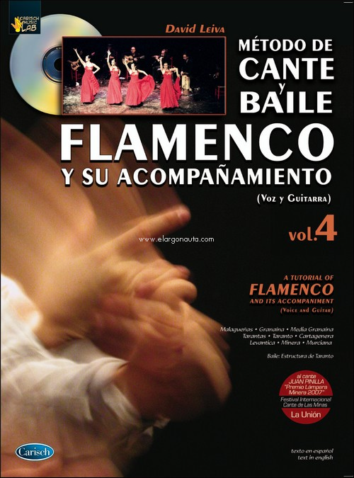 Método de cante y baile flamenco y su acompañamiento (voz y guitarra), vol. 4