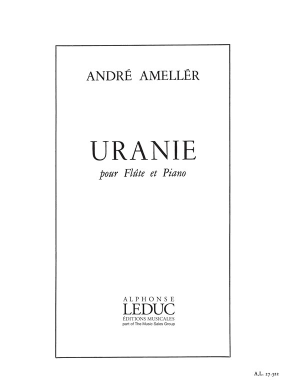 Uranie Op.367, Flute and Piano