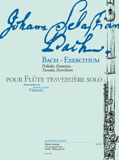 Bach-Exercitium, pour flûte traversière solo