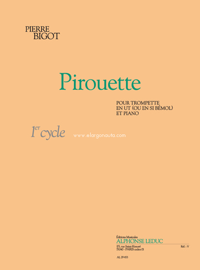 Pirouette 1., Trumpet and Piano