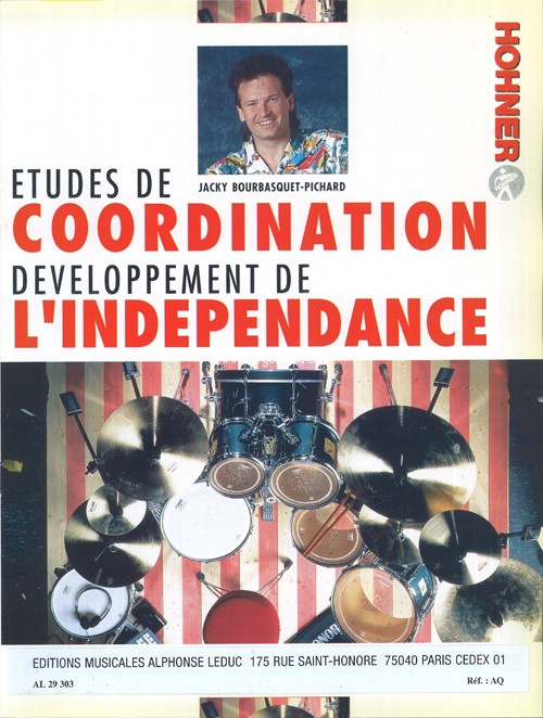 Etudes de coordination: développement de l'indépendance, Drum Kit
