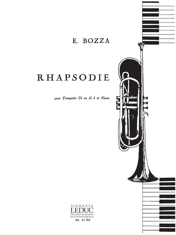 Rhapsodie, Trumpet In C or B-Flat and Piano