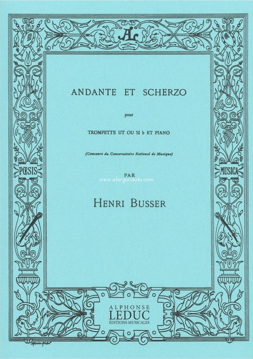 Andante and Scherzo, Op. 44 (Trumpet and Piano). 9790046213274