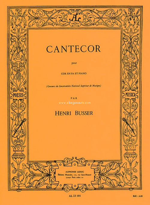 Cantecor Cor En Fa Et Piano, Horn and Piano