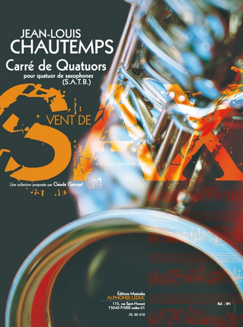 Carré de quatuors, Saxophone Quartet. 9790046304101
