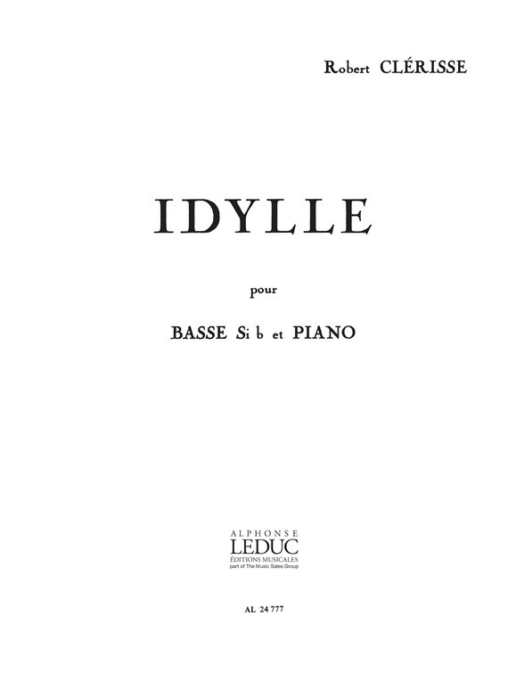Idylle, Bb Tuba and Piano. 9790046247774