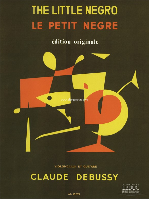 Le Petit Negre Pour Violoncelle Et Guitare, Cello and Guitar