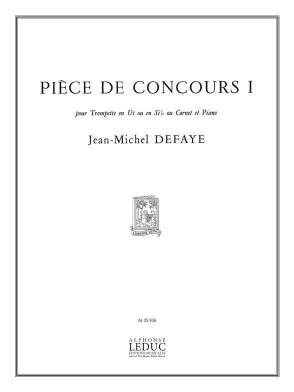 Piece de Concours 1, Trumpet and Piano