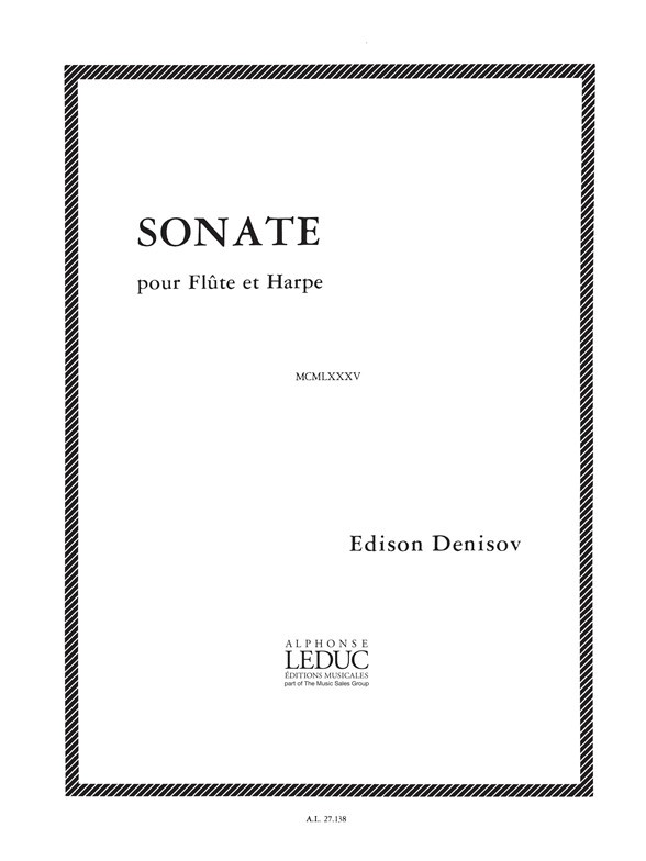 Sonate, Flute and Harp. 9790046271380