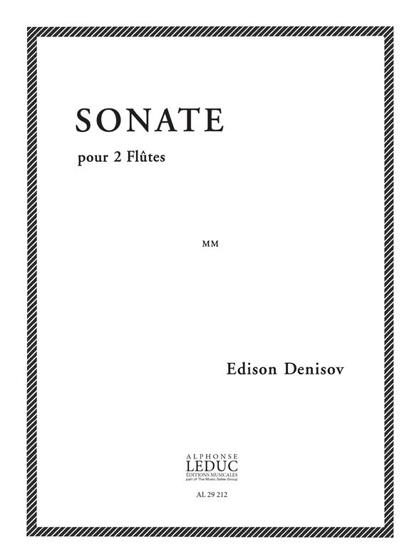 Sonate, 2 Flutes