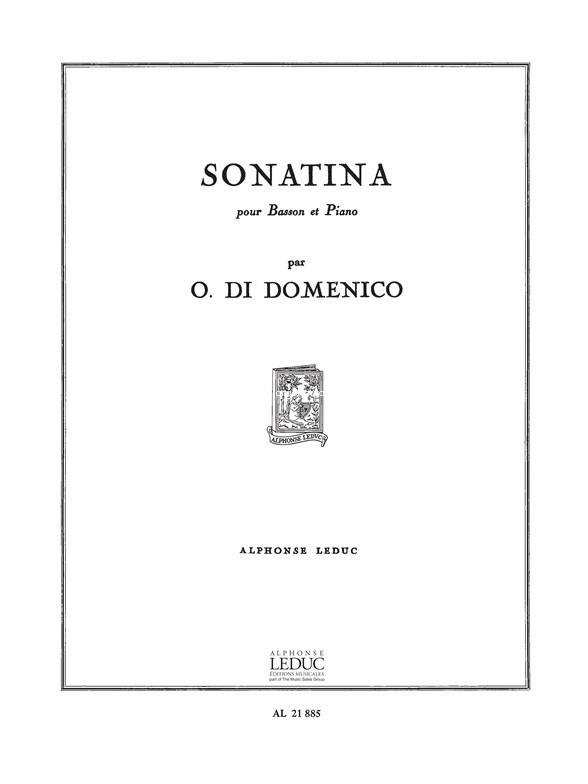 Sonatina, Bassoon and Piano