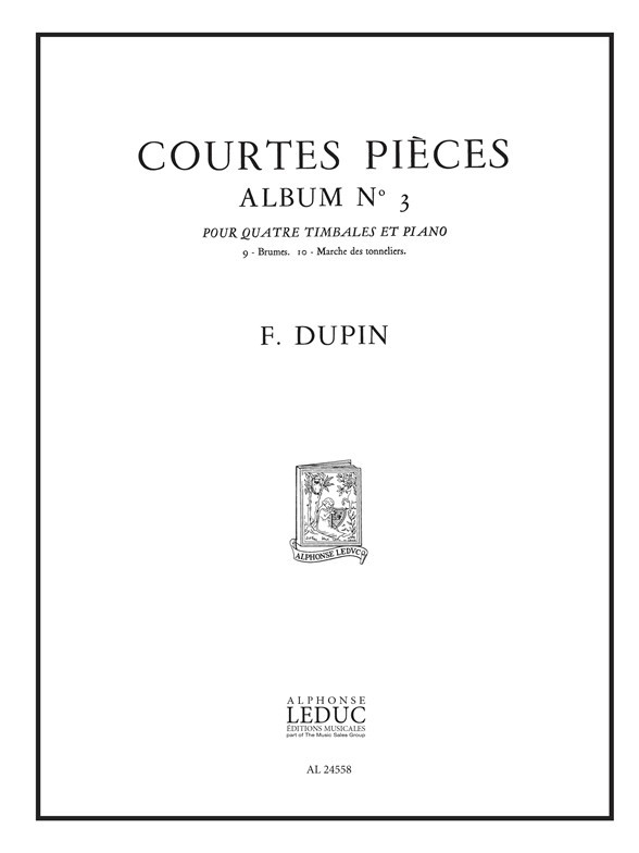 Courtes Pieces Vol.3, 4 Timpani and Piano