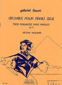 3 Romances sans paroles, op. 17, piano