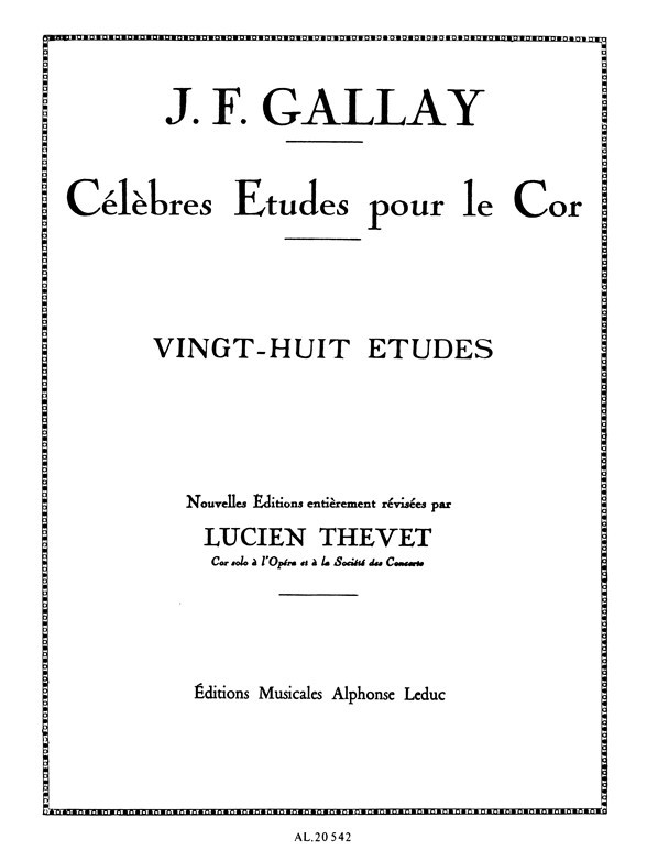 28 Etudes Op.13, Horn. 9790046205422