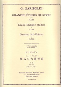 Grandes études de style pour flûte = Grand Stylistic Studies for Flute