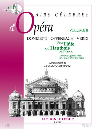 Airs Celebres D'Opera -Vol2, Flute [Oboe] and Piano