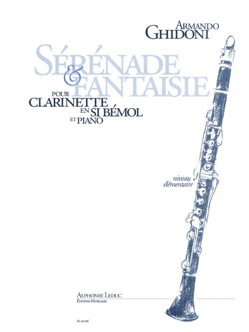 Serenade Et Fantaisie, Clarinet and Piano