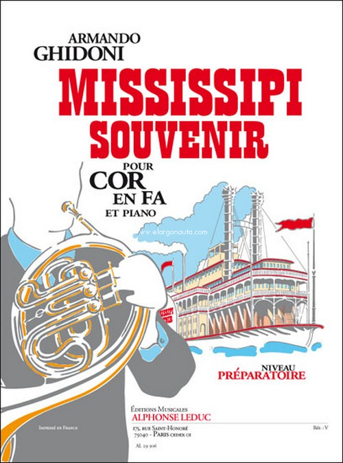 Mississipi Souvenir: Cor En Fa Et Piano, Horn and Piano