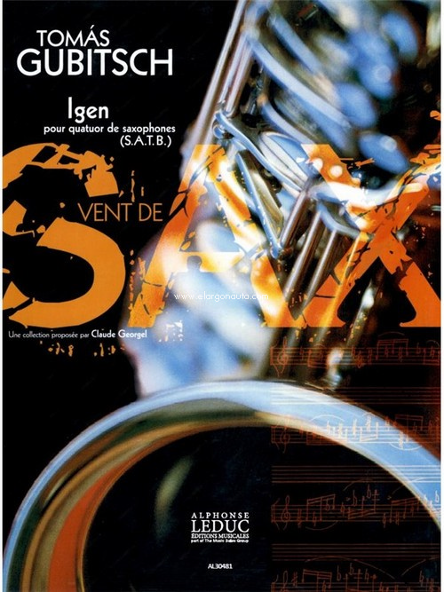 Igen: 4 Saxophones - Satb, Saxophone Quartet. 9790046304811