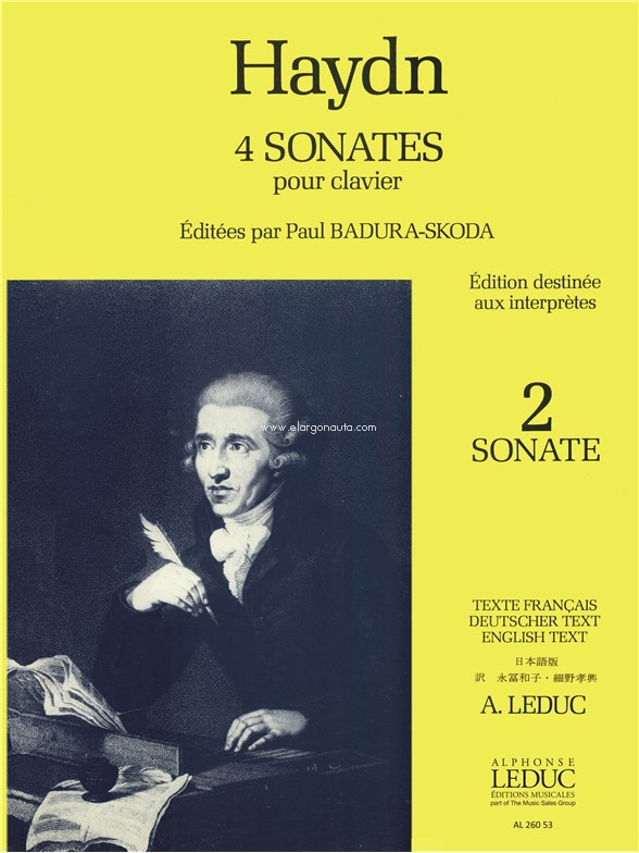 Sonata Hob.16, Piano