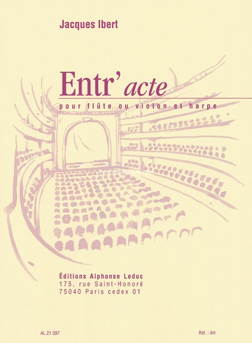 Entr'acte, Flute and Harp. 9790046213977