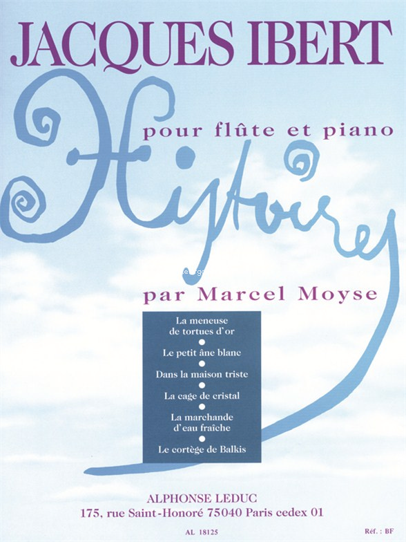 Histories, pour flûte et piano. 9790046181252