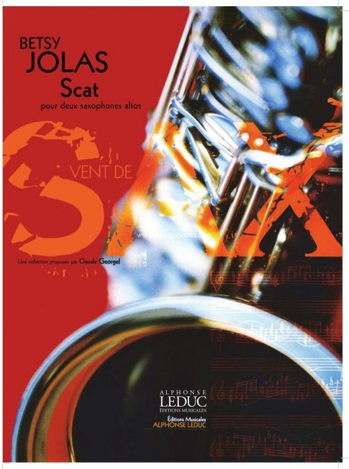 Scat Collection Vent De Sax, 2 Alto Saxophones. 9790046304347