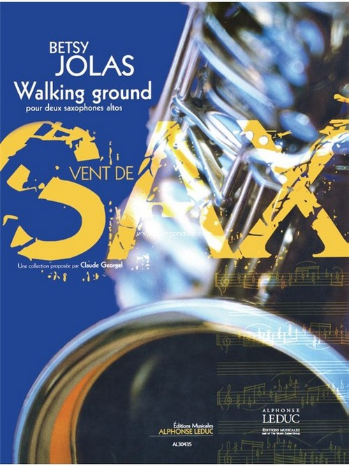 Walking Ground: Collection Vent De Sax, 2 Alto Saxophones