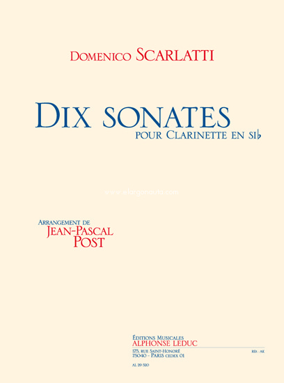 10 Sonatas For Clarinet