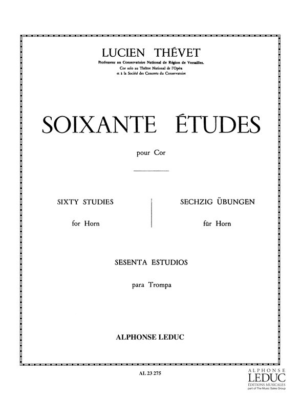 60 Etudes - Vol. 1, Horn