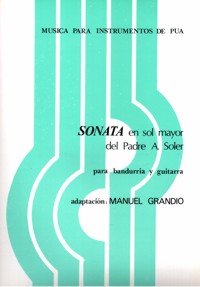 Sonata en Sol mayor, para bandurria y guitarra. 9790692120223