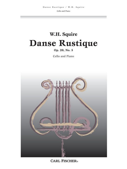 Danse Rustique, Cello and Piano