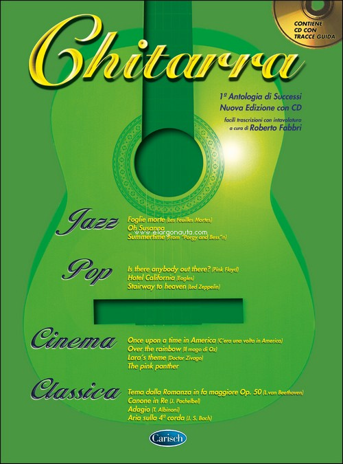Chitarra: 1ª antologia di successi, nuova edizione con CD