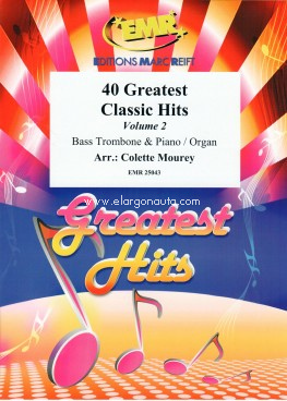 40 Greatest Classic Hits Vol. 2, Bass Trombone and Piano