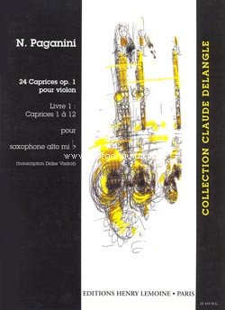 24 Caprices Op.1, Vol.1, Saxophone