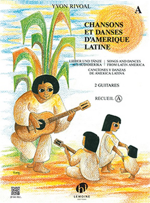 Chansons et Danses d'Amerique Latine Vol. A, 2 Guitars