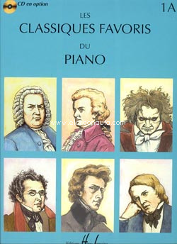 Les Classiques Favoris Vol. 1A, Piano