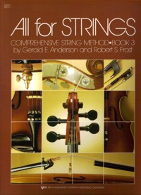 All for Strings: Cello. Comprehensive String Method. Book 3. 9780849733062